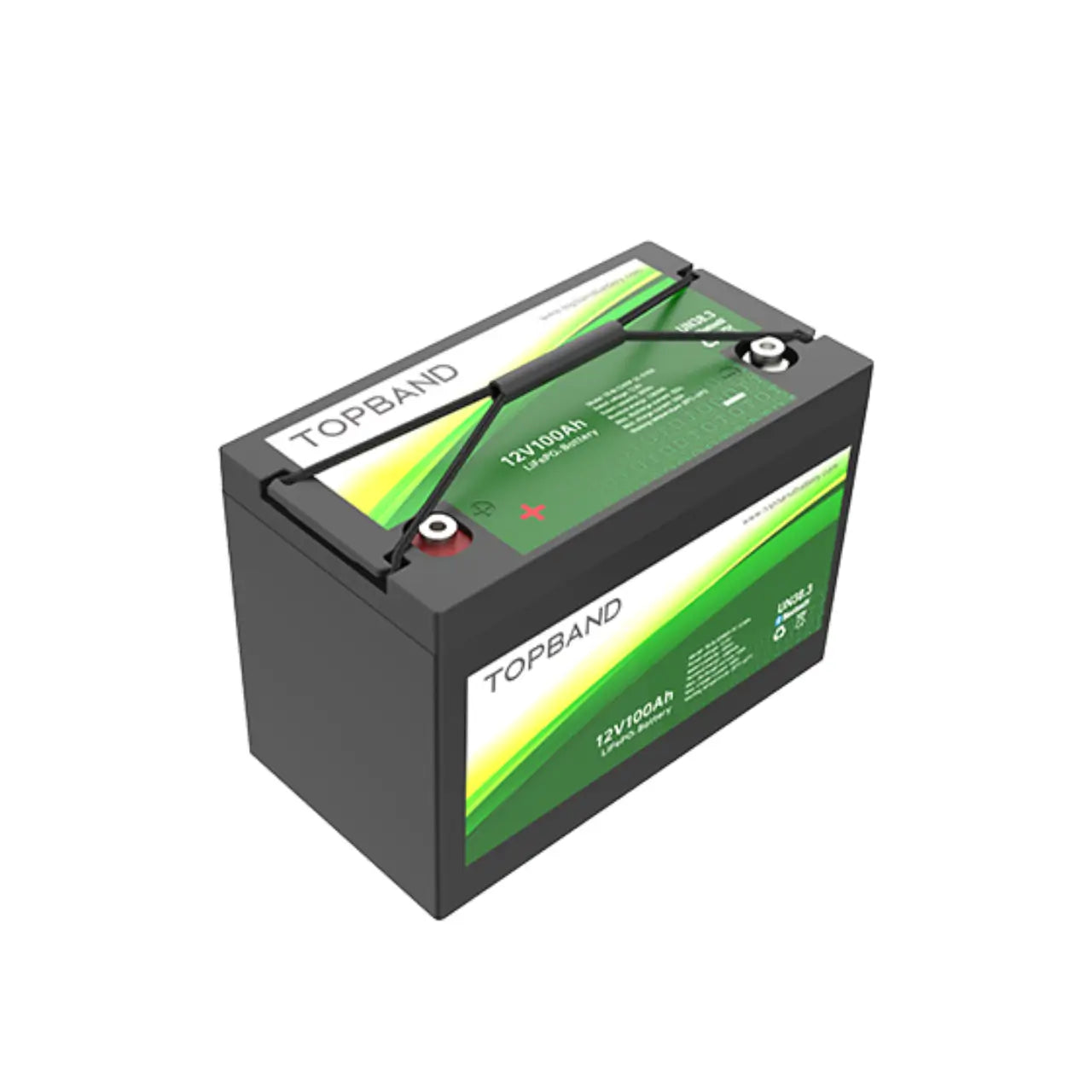 Topband B Series 12.8V Lithium/LifePO4 Battery With Bluetooth And Heater