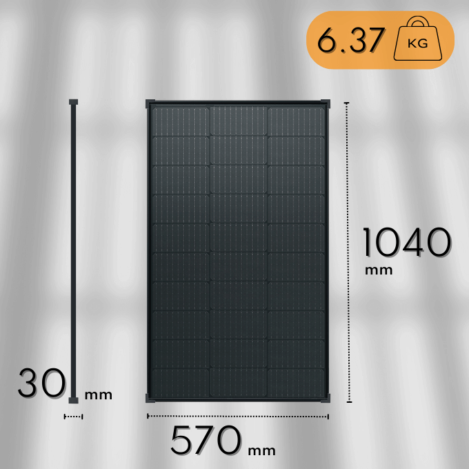 Voltanic Compact Power 240W 12V Solar Panel Kit