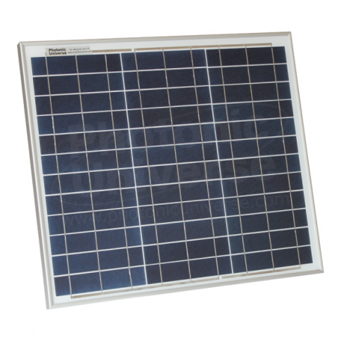 30W 12V Solar Charging Kit With 5A Solar Controller, Battery Cable & Crocodile Clips