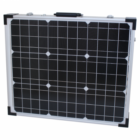 80W 12V Folding Solar Charging Kit for Motorhome, Caravan, Boat or Any Other 12V System