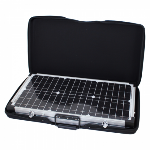60W 12V Folding Solar Charging Kit for Motorhome, Caravan, Boat or Any Other 12V System