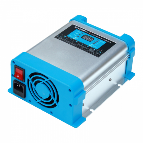 60A 12V Intelligent Automatic Multi-stage Mains Battery Charger