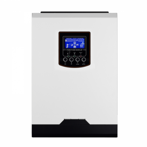 Iconica 2000W 24V Hybrid Pure Sine Wave Inverter With 50A Solar Charge Controller and 20A Mains Battery Charger