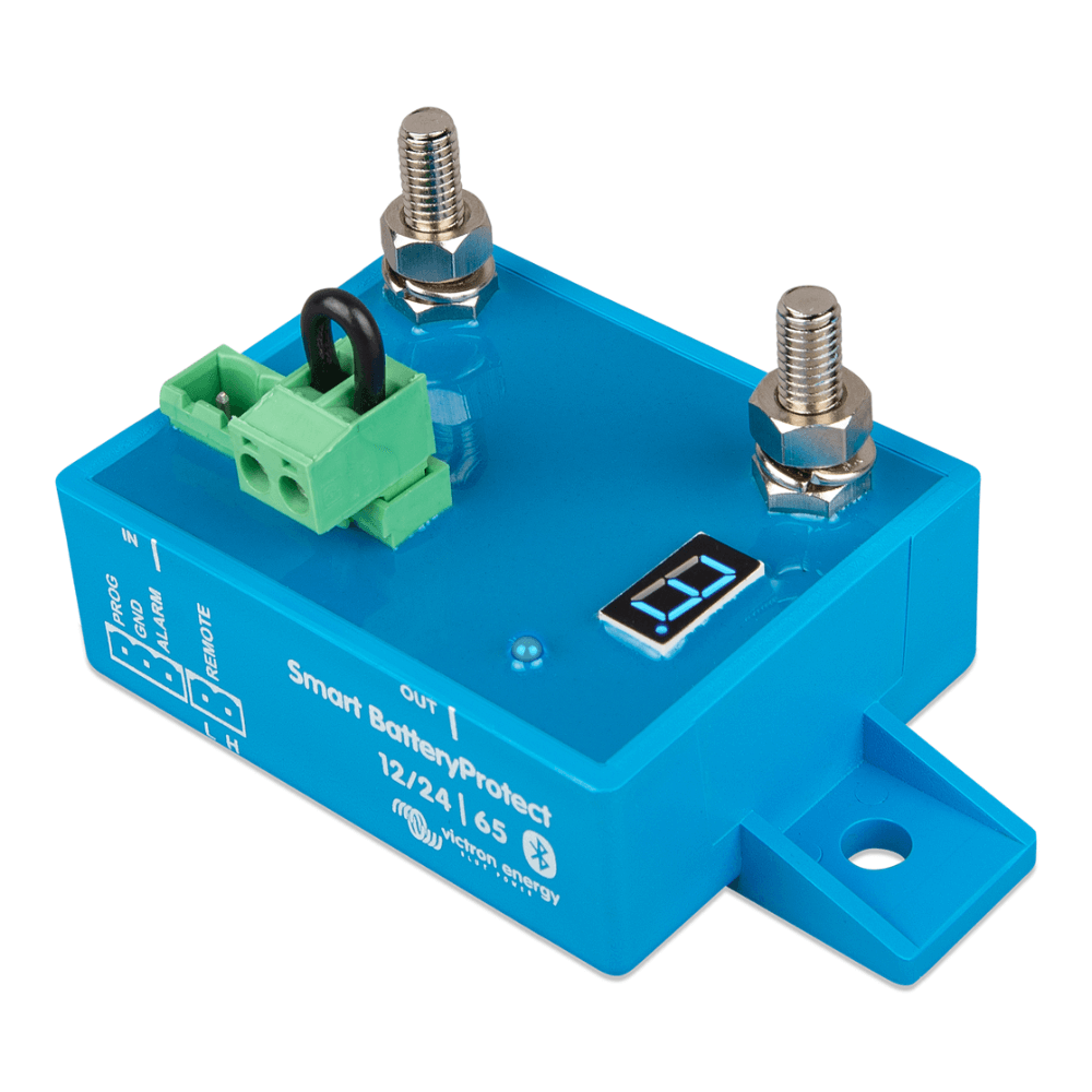 Victron Smart BatteryProtect 65A 12V/24V Battery Over Discharge Protector SBP-65 (Bluetooth Inbuilt)