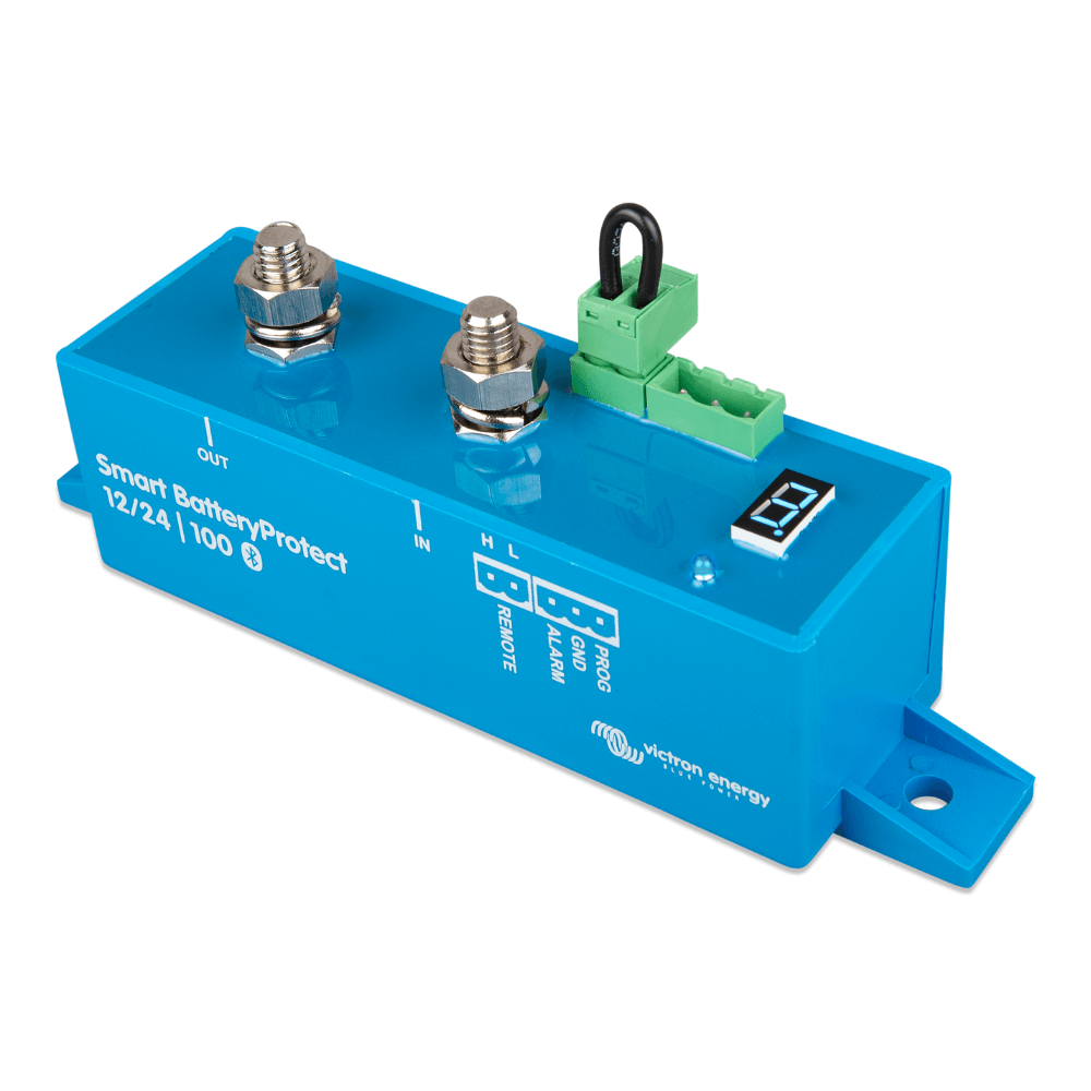 Victron Smart BatteryProtect 100A 12V/24V Battery Over Discharge Protector SBP-100 (Bluetooth Inbuilt)