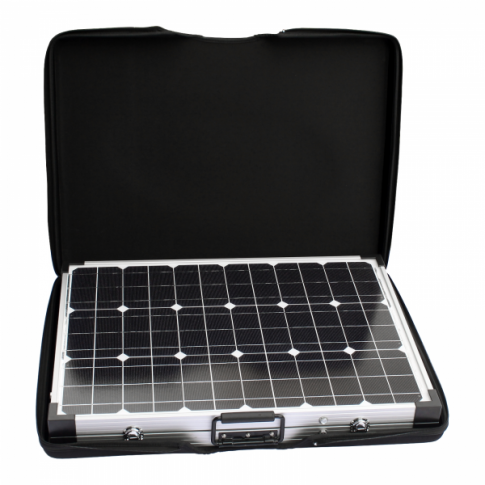 100W 12V Folding Solar Charging Kit for Motorhome, Caravan, Boat or Any Other 12V System