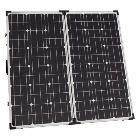 150W 12V Folding Solar Charging Kit for Motorhome, Caravan, Boat or Any Other 12V System
