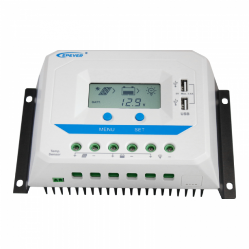 45A 12V/24V Solar Charge Controller / Regulator With LCD Display and Powerful Dual USB Output (2.4A)