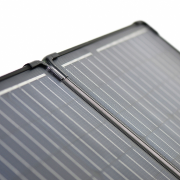 100W 12V Lightweight Folding Solar Charging Kit with MPPT Controller