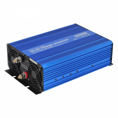 2000W 12V Pure Sine Wave Power Inverter 230V AC Output (UK Sockets)