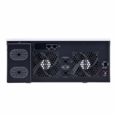 Iconica 6000W 48V Hybrid Pure Sine Wave Inverter With 120A MPPT Solar Controller and 100A Mains Battery Charger, Dual AC Inputs (No Battery Required)