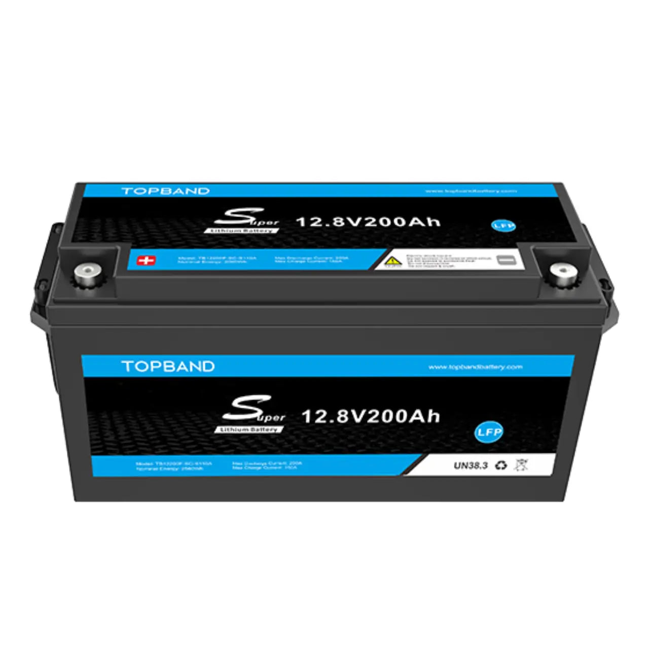 Topband S Series 12.8V Lithium/LifePO4 Battery