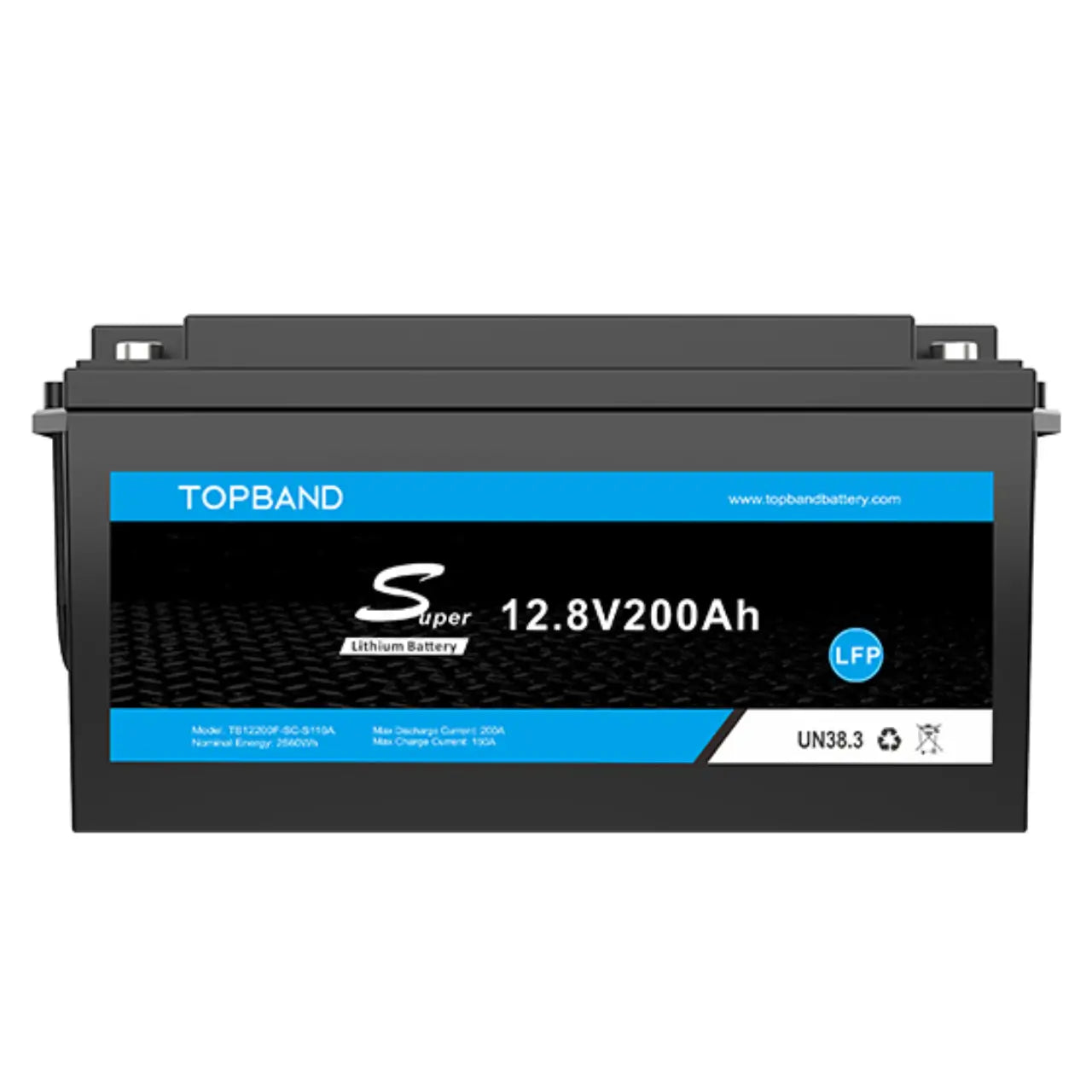 Topband S Series 12.8V Lithium/LifePO4 Battery