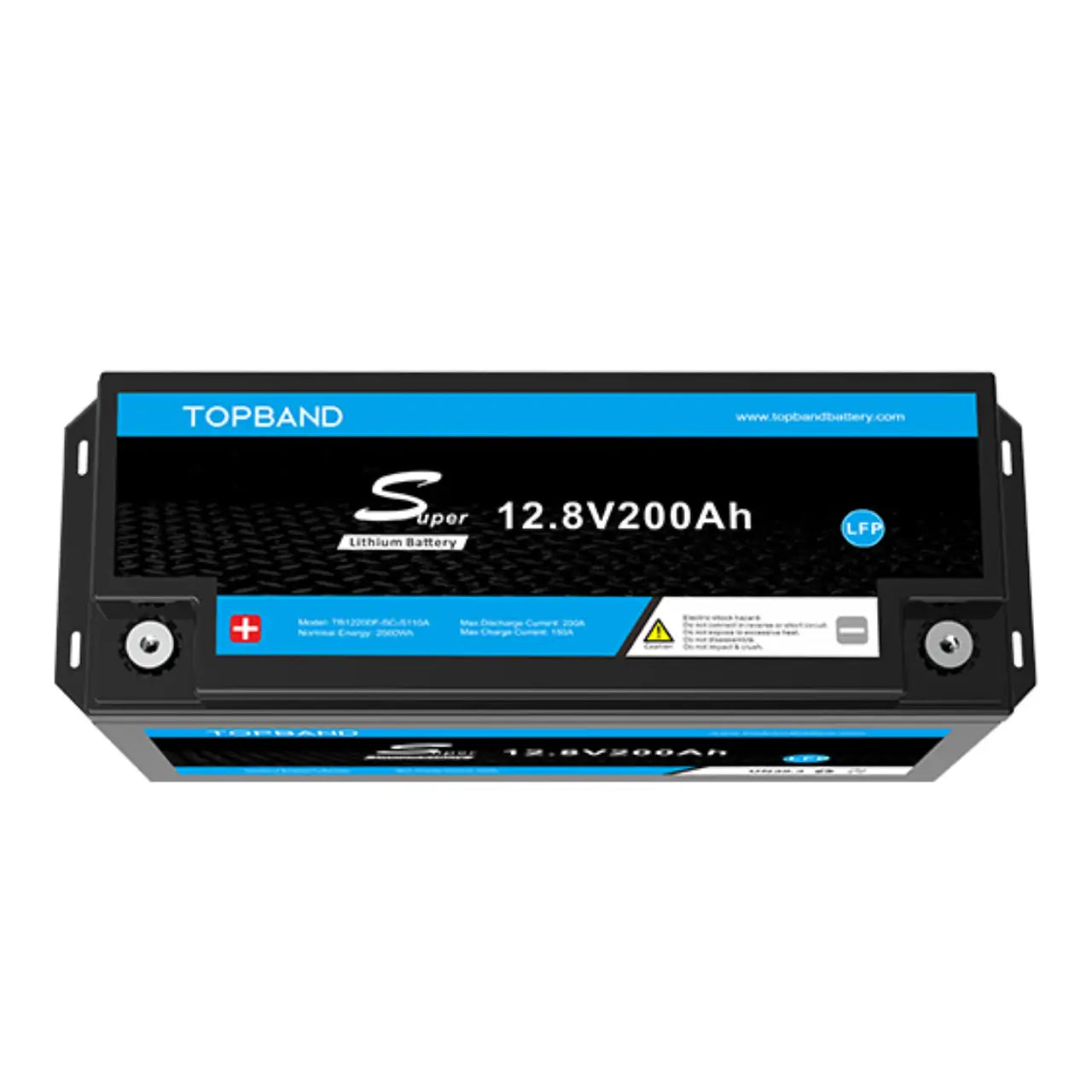 Topband S Series 12.8V Lithium/LifePO4 Battery