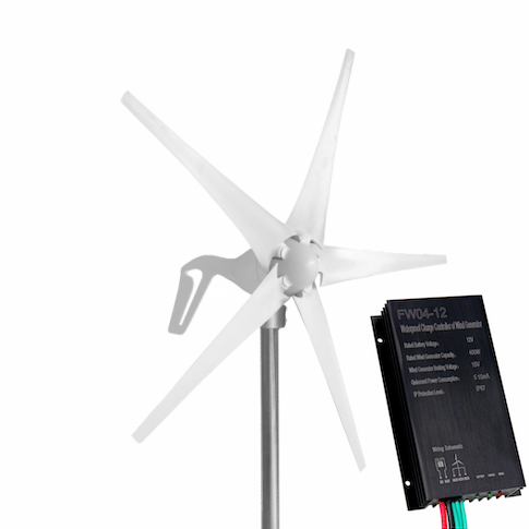 300W 12V Wind Turbine with 5 Blades