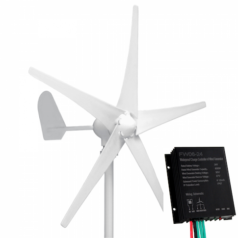 400W 12V Wind Turbine with 5 Blades