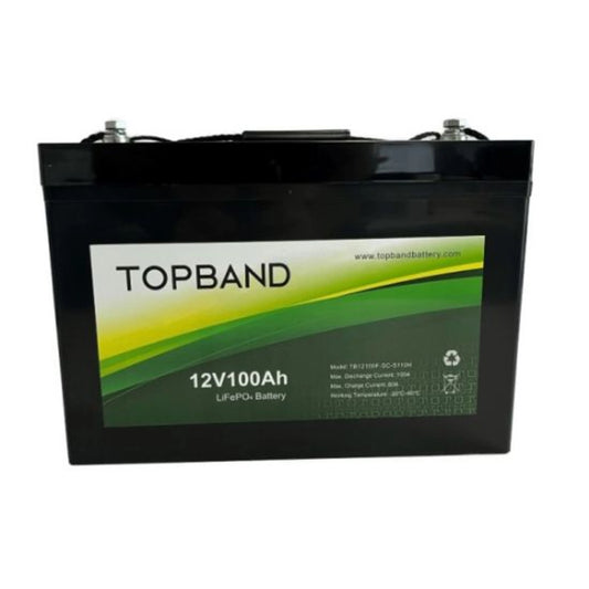 Topband B Series 12.8V Lithium/LifePO4 Battery With Bluetooth And Heater