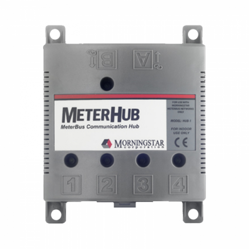 Morningstar Meterhub Hub-1 for Linking Several TS and TS-MPPT Controllers to One Single Remote Meter