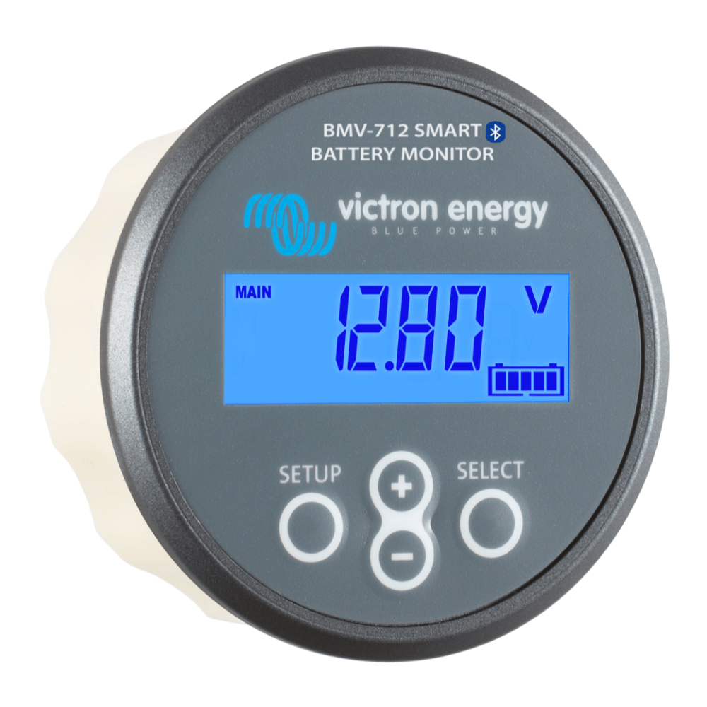 Victron Energy 500A 12V/24V/48V Smart Battery Monitor with Inbuilt Bluetooth BMV-712