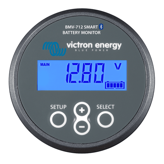 Victron Energy 500A 12V/24V/48V Smart Battery Monitor with Inbuilt Bluetooth BMV-712