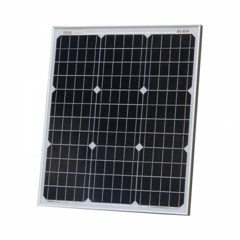 50W Monocrystalline Solar Panel with 5m Cable & MC4 Connectors