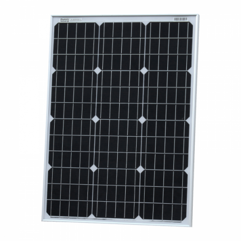 60W Monocrystalline Solar Panel with 5m Cable & MC4 Connectors