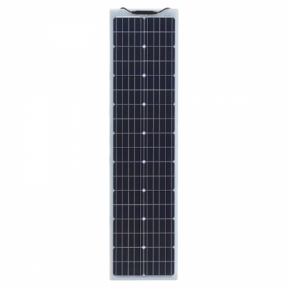 80W Reinforced Narrow Semi-Flexible Solar Panel with a Durable ETFE Coating