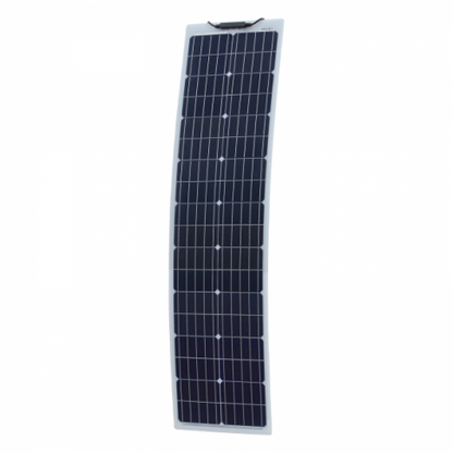 80W Reinforced Narrow Semi-Flexible Solar Panel with a Durable ETFE Coating