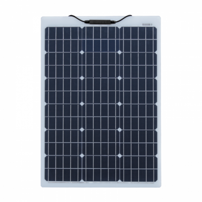 60W Reinforced Semi-Flexible Solar Panel with a Durable ETFE Coating