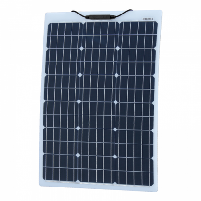 60W Reinforced Semi-Flexible Solar Panel with a Durable ETFE Coating