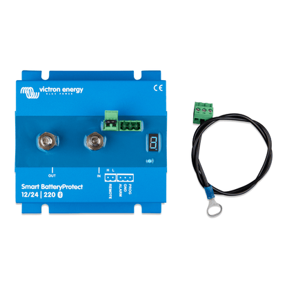 Victron Smart BatteryProtect 220A 12V/24V Battery Over Discharge Protector SBP-220 (Bluetooth Inbuilt)