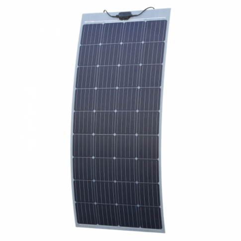 180W Semi-Flexible Fibreglass Solar Panel with Self-Adhesive Backing