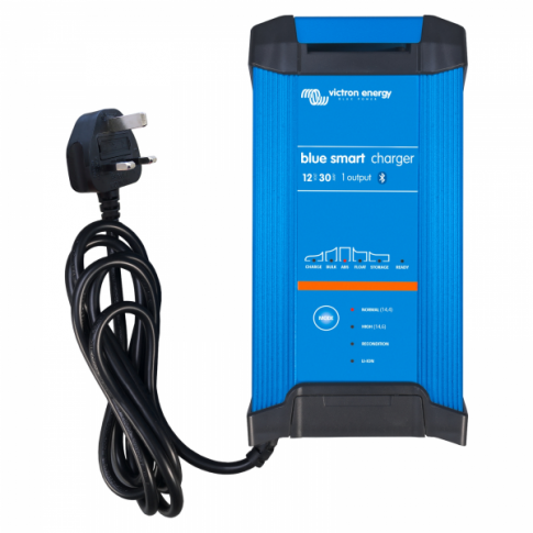 Victron 30A 12V Blue Smart IP22 Mains Battery Charger With Bluetooth Connectivity