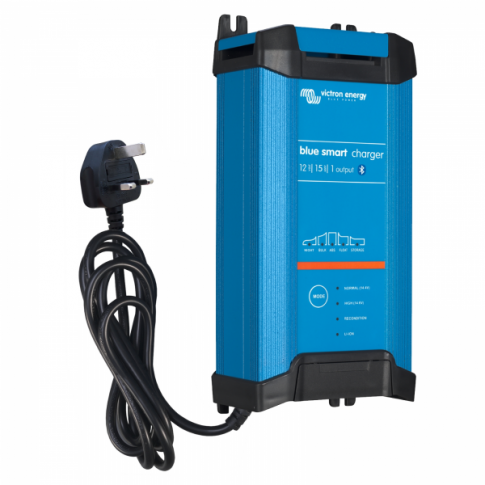 Victron 15A 12V Blue Smart IP22 Mains Battery Charger With Bluetooth Connectivity