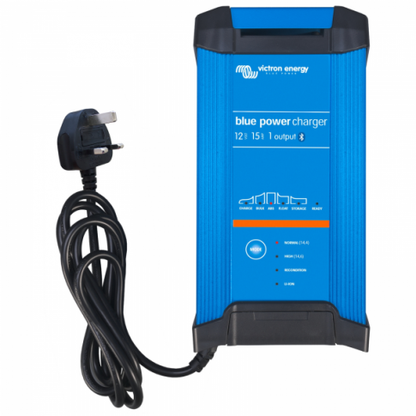 Victron 15A 12V Blue Smart IP22 Mains Battery Charger With Bluetooth Connectivity