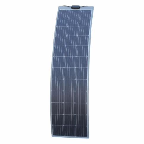 160W Narrow Semi-Flexible Fibreglass Solar Panel