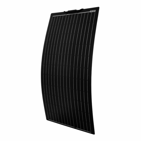 100W Reinforced Narrow Semi-Flexible Solar Panel with a Durable ETFE Coating