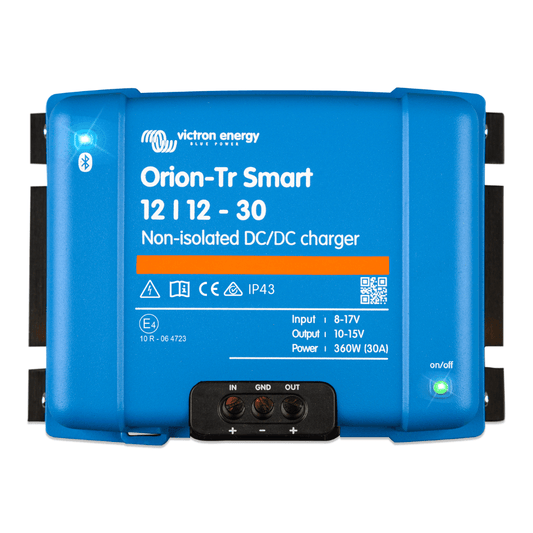 Victron Energy Orion Smart 30A Non-Isolated 12V DC to 12V DC Battery Charger