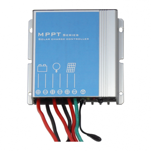 Waterproof 10A 12V MPPT Solar Charge Controller / Regulator for Lithium batteries in Caravans, Motorhomes, Campervans, Boat, Yacht and Marine Applications