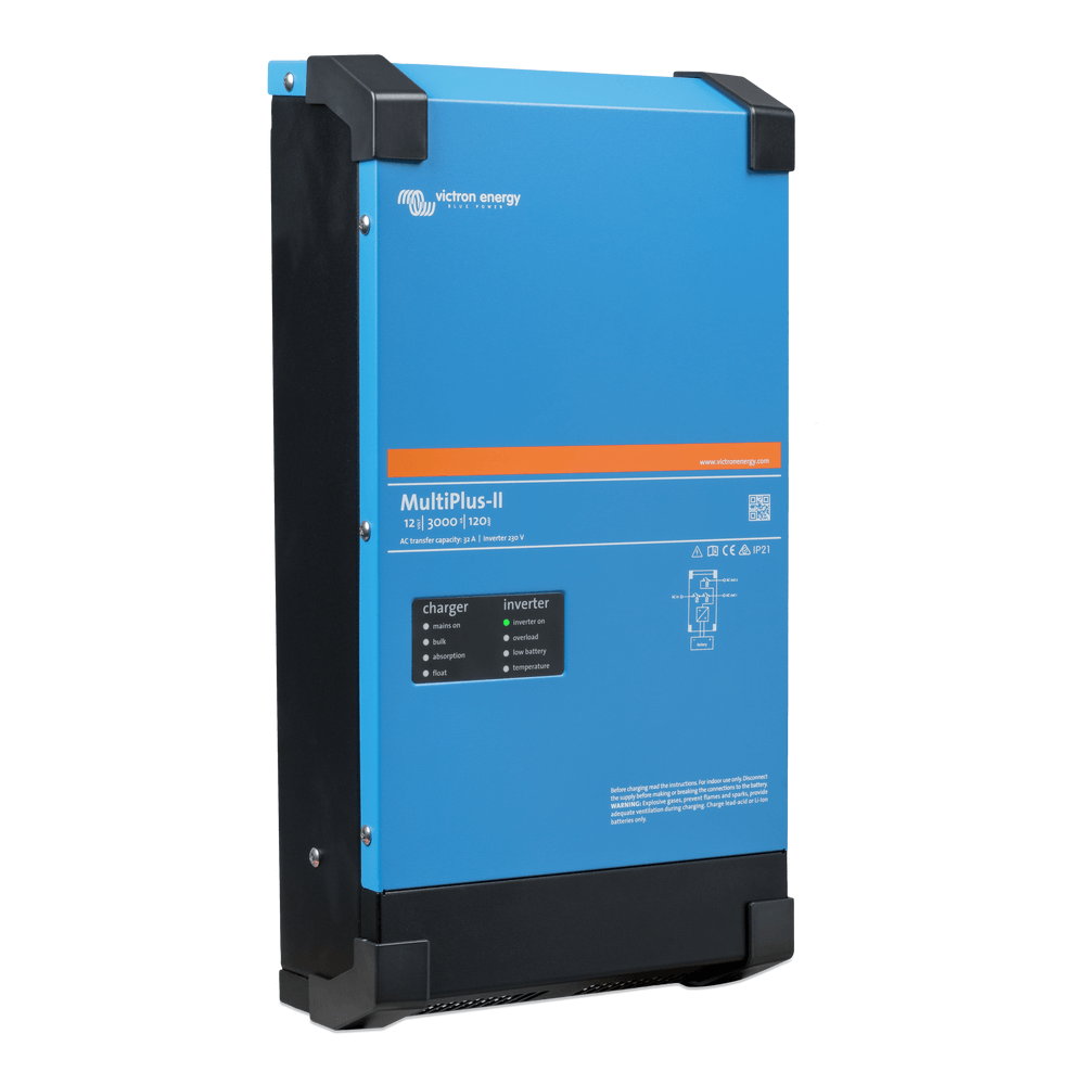 Victron Energy MultiPlus-II 3000VA 12V Inverter with 120A Charger 12/3000/120-32 230V