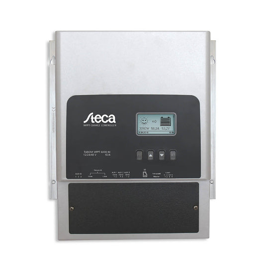 Steca Tarom 60A MPPT Solar Controller (M-Type), With Two MPPT Solar Trackers / Inputs for an Off-Grid Solar System