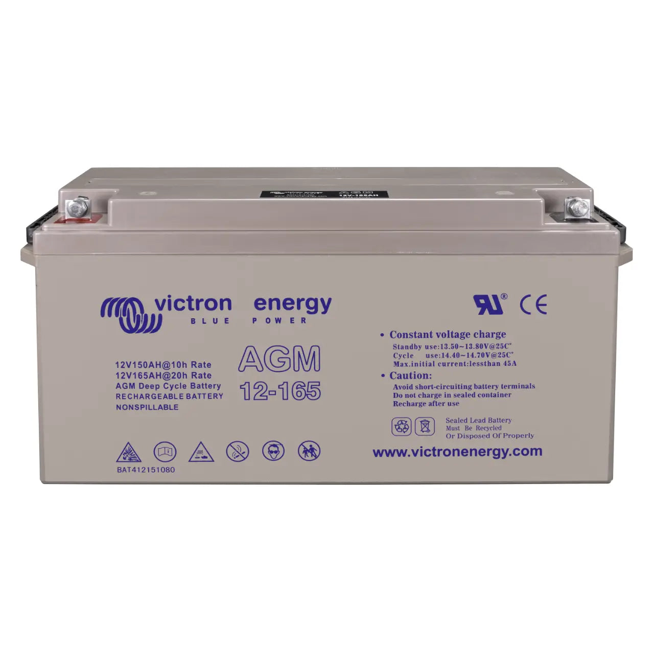 Victron Energy AGM Dual Purpose Battery 12V 165Ah (M8)