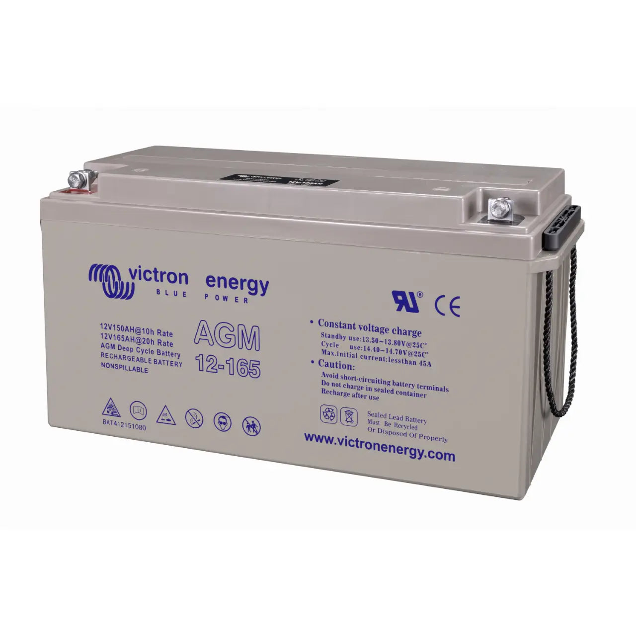 Victron Energy AGM Dual Purpose Battery 12V 165Ah (M8)