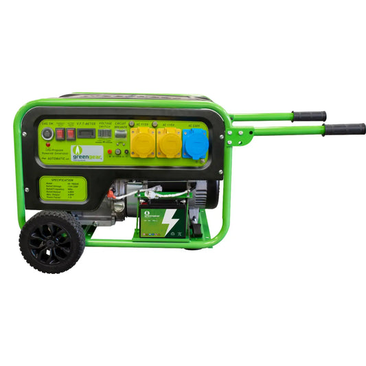 Greengear LPG 5Kw Power Portable Generator