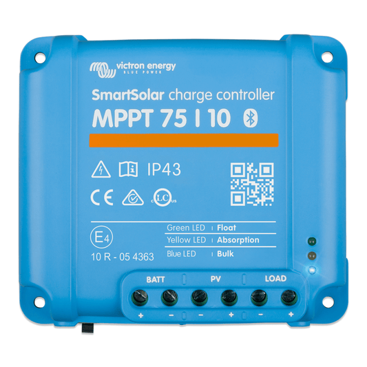 Victron Energy SmartSolar MPPT Solar Charge Controller: 75/10, 75/15, 100/15 & 100/20