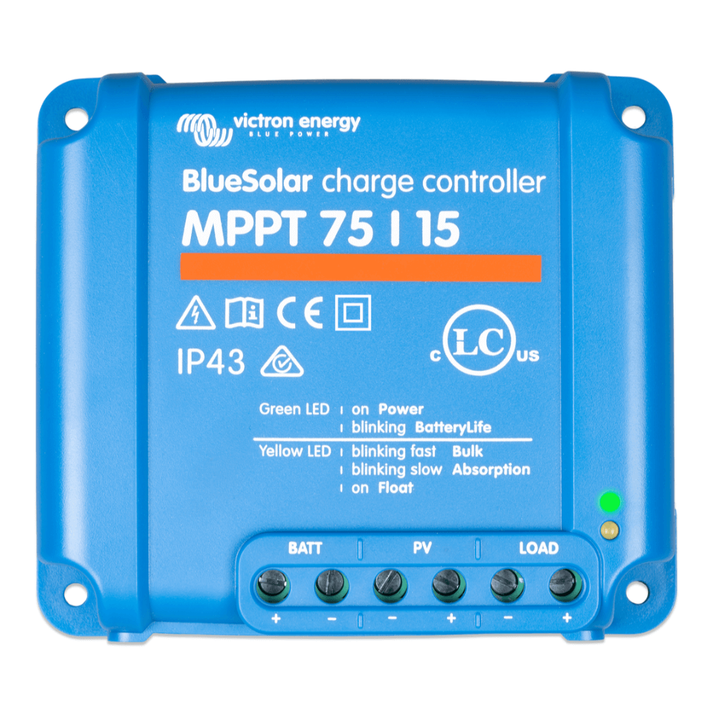 Victron Energy BlueSolar MPPT Solar charge controller: 75/10, 75/15, 100/15 & 100/20