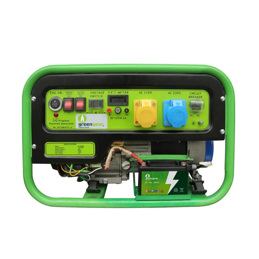 Greengear LPG 3Kw Power Portable Generator