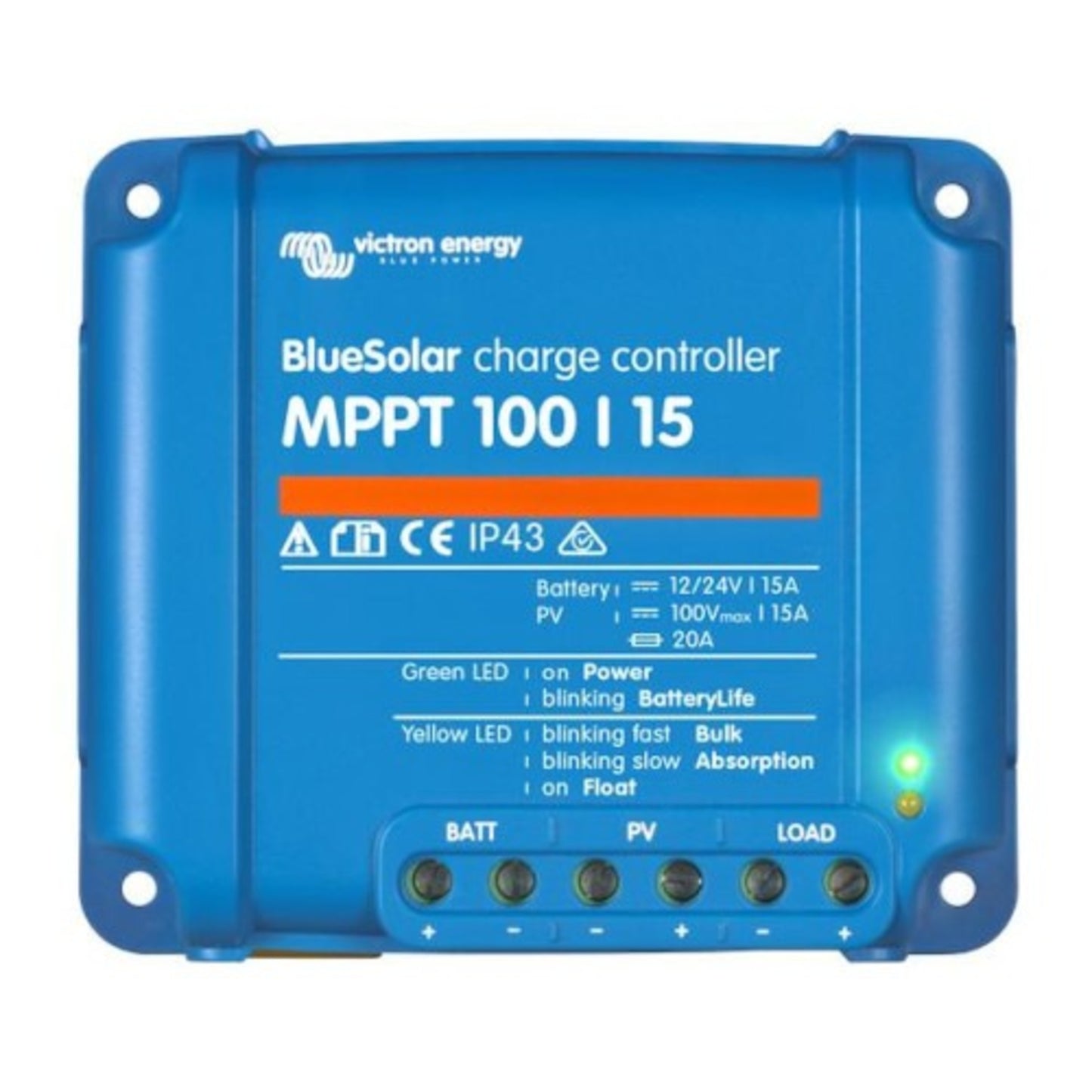 Victron Energy BlueSolar MPPT Solar charge controller: 75/10, 75/15, 100/15 & 100/20