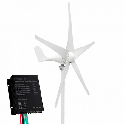 200W 12V Wind Turbine with 5 Blades