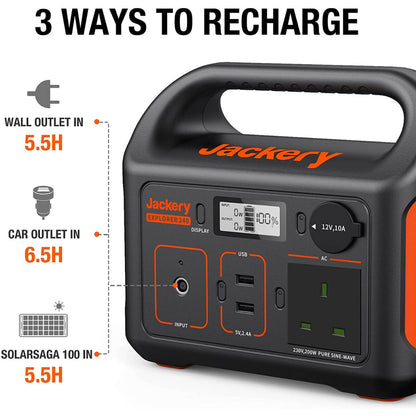 Jackery Explorer 240 Portable Power Station